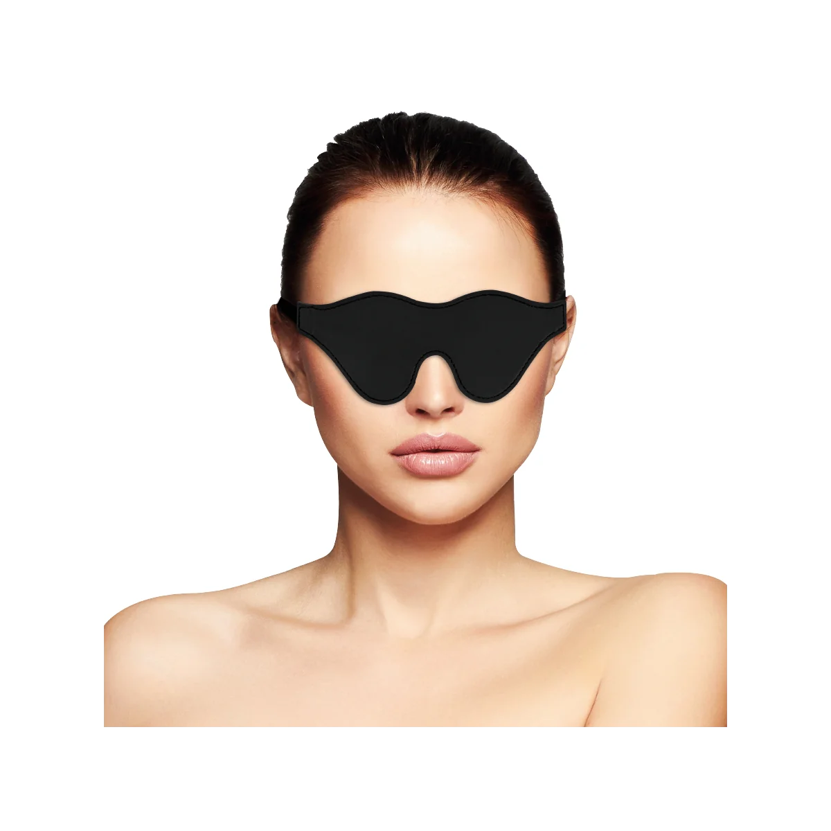 Schwarze Maske von Darkness Bondage kaufen | Fesselliebe