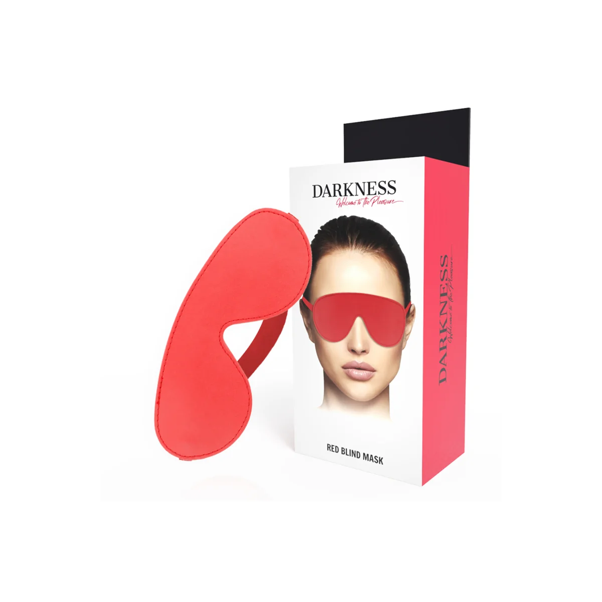 Hochwertige Rote Maske von Darkness Bondage kaufen | Fesselliebe