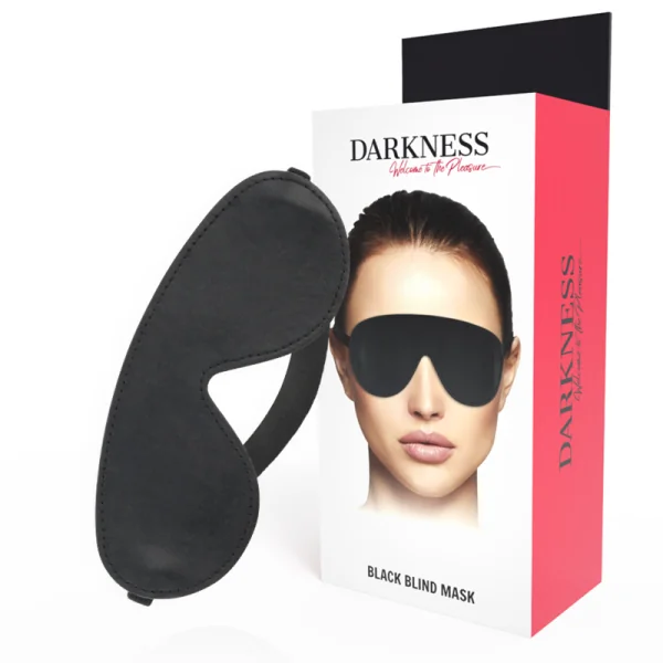 Hochwertige Schwarze Maske von Darkness Bondage kaufen | Fesselliebe