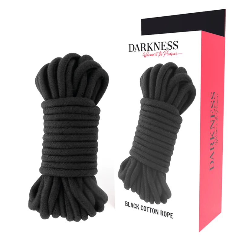 Japanisches Seil 5 M Schwarz von Darkness Bondage kaufen | Fesselliebe