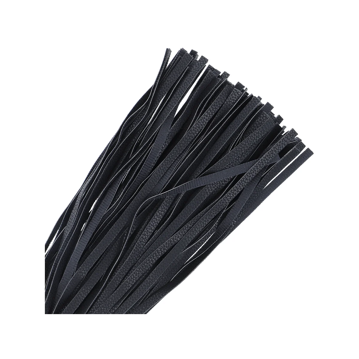 Schwarze Bondage-Peiste 42cm aus Leder von Darkness Sensations kaufen | Fesselliebe