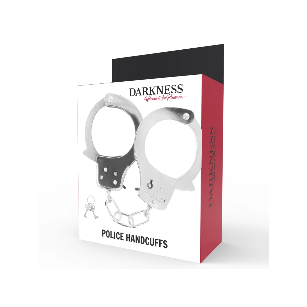 Handschellen aus Metall mit Schlüssel von Darkness Bondage kaufen | Fesselliebe