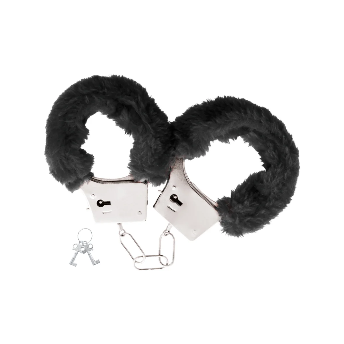 Handschellen aus Schwarzem Metall von Darkness Bondage kaufen | Fesselliebe