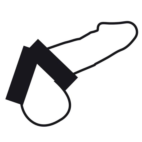 Doppelter Penisring aus Metall von Darkness Sensations kaufen | Fesselliebe