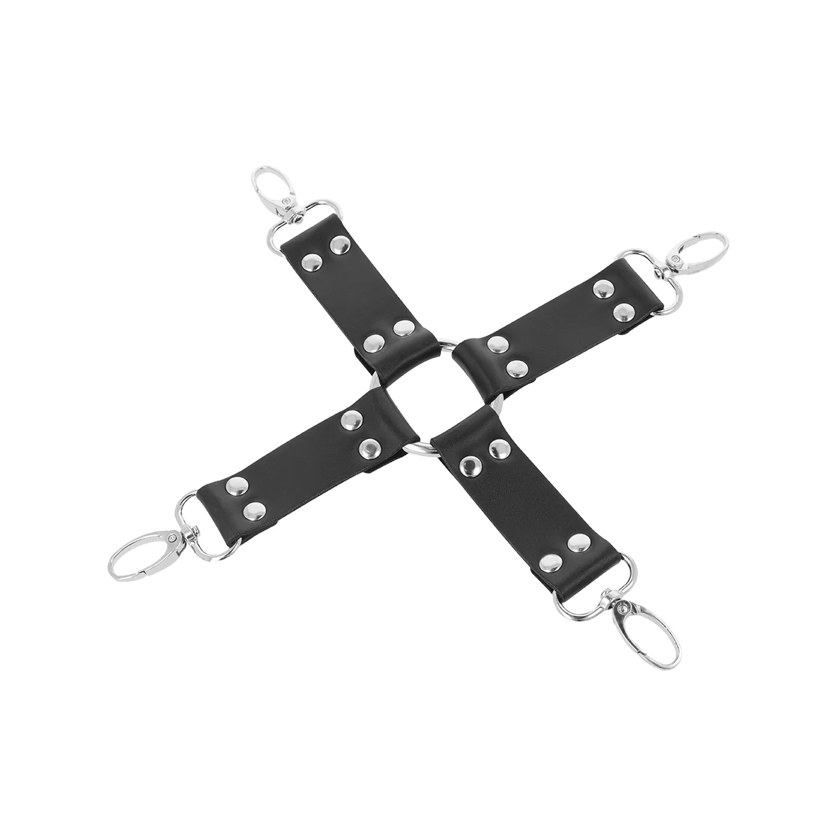 Lederhandschellen für Füsse und Hände Schwarz von Darkness Bondage kaufen | Fesselliebe