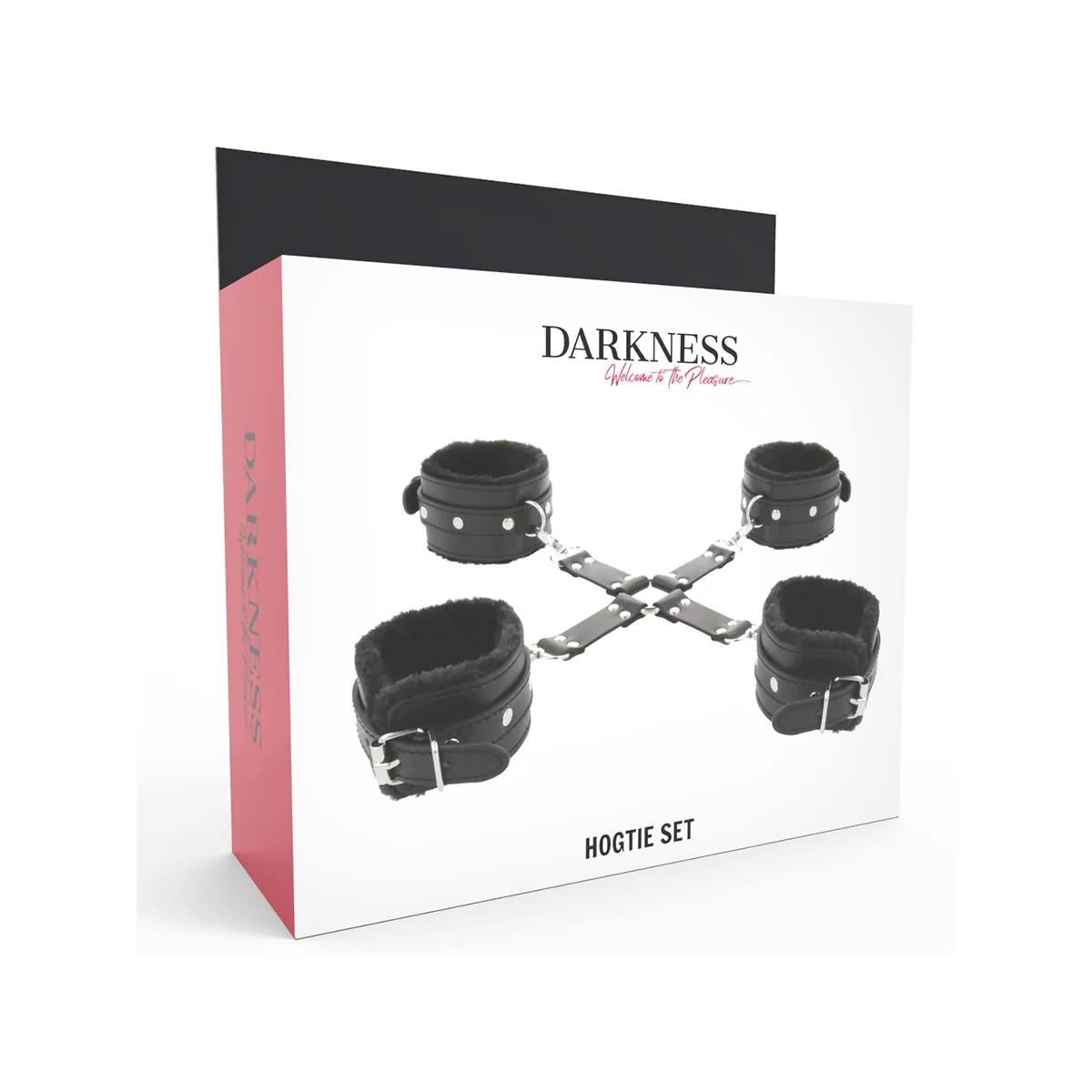 Lederhandschellen für Füsse und Hände Schwarz von Darkness Bondage kaufen | Fesselliebe