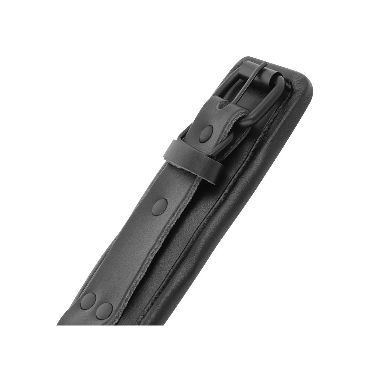 Handschellen und Kragen aus Schwarzem Leder von Darkness kaufen | Fesselliebe