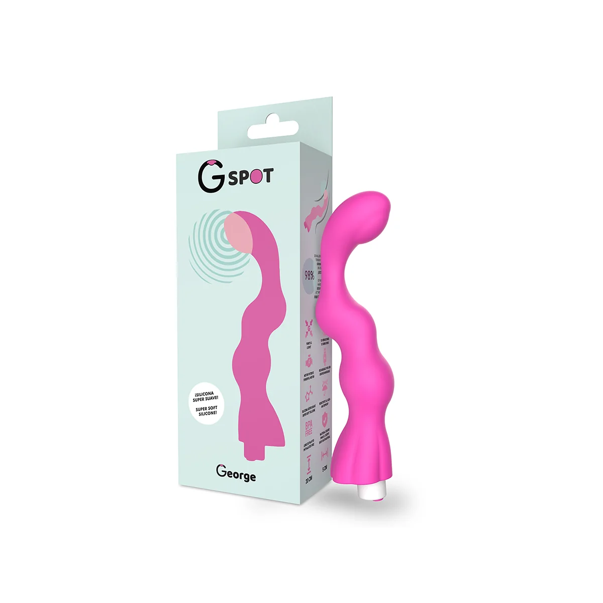George G-Spot Vibrator Gum Pink von G-Spot kaufen | Fesselliebe