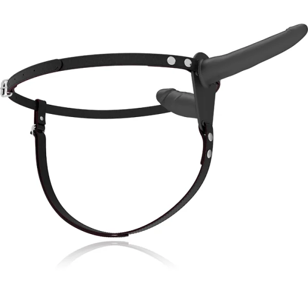 Doppelte Penetration Schwarz von Fetish Submissive Harness kaufen | Fesselliebe