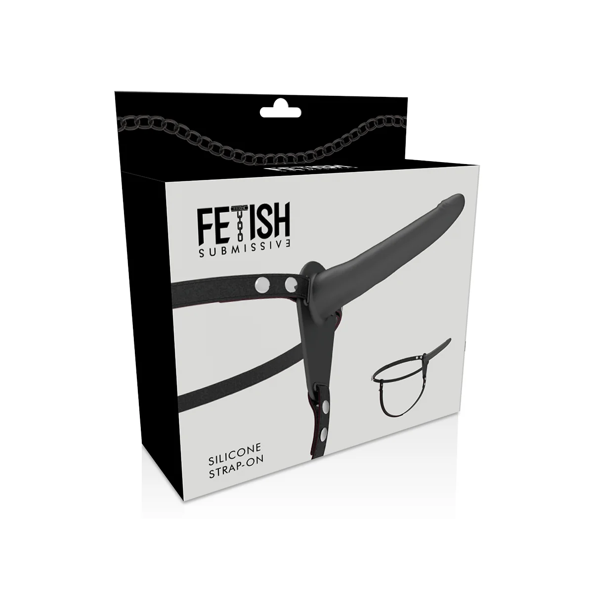 Schwarzes Silikon 15 cm von Fetish Submissive Harness kaufen | Fesselliebe