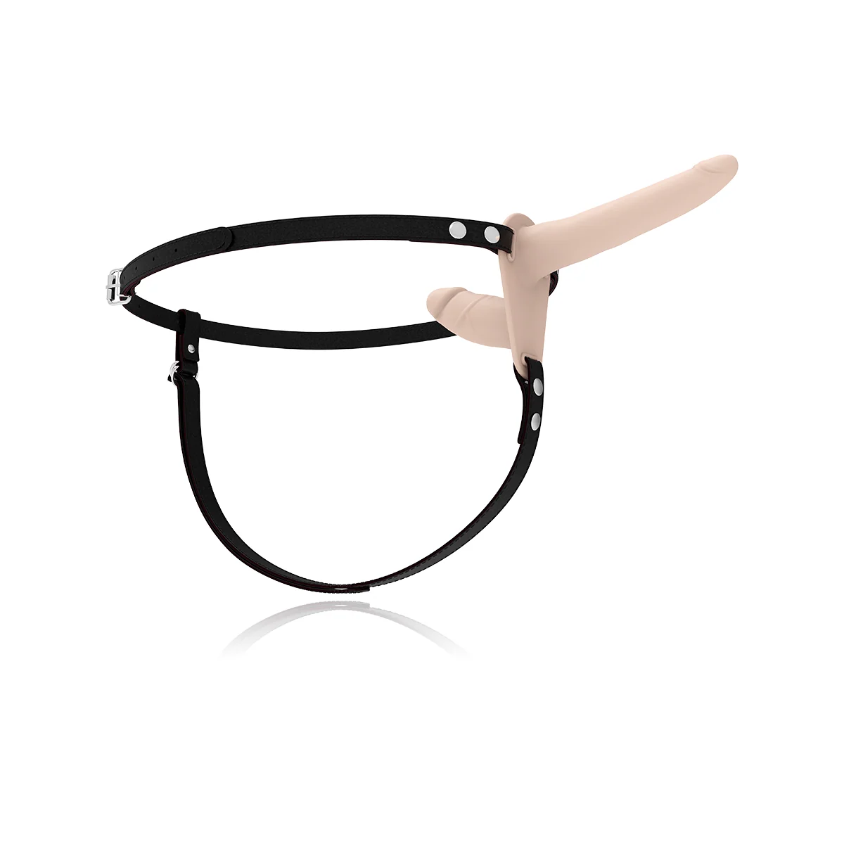 Doppelte Penetration, Fleisch-Vibrator von Fetish Submissive Harness kaufen | Fesselliebe