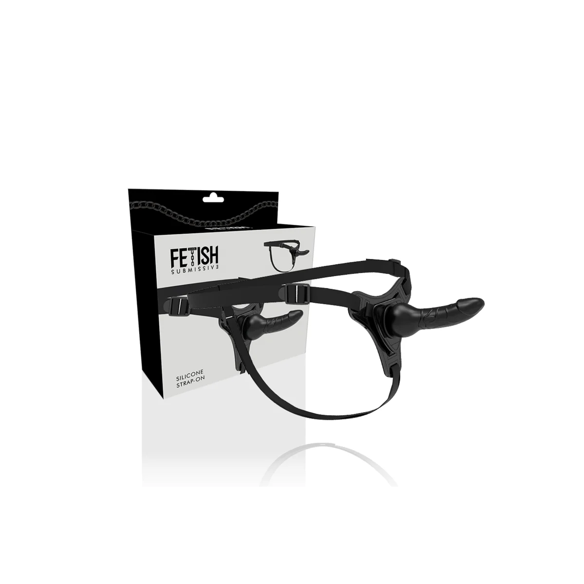 Realistisches Schwarzes Silikon 16 cm von Fetish Submissive Harness kaufen | Fesselliebe