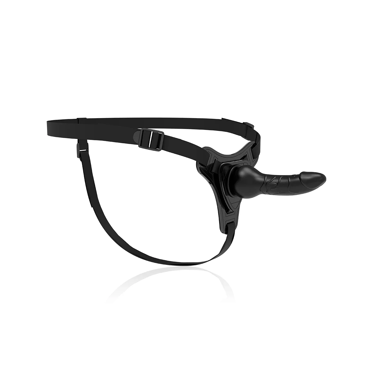 Realistisches Schwarzes Silikon 16 cm von Fetish Submissive Harness kaufen | Fesselliebe