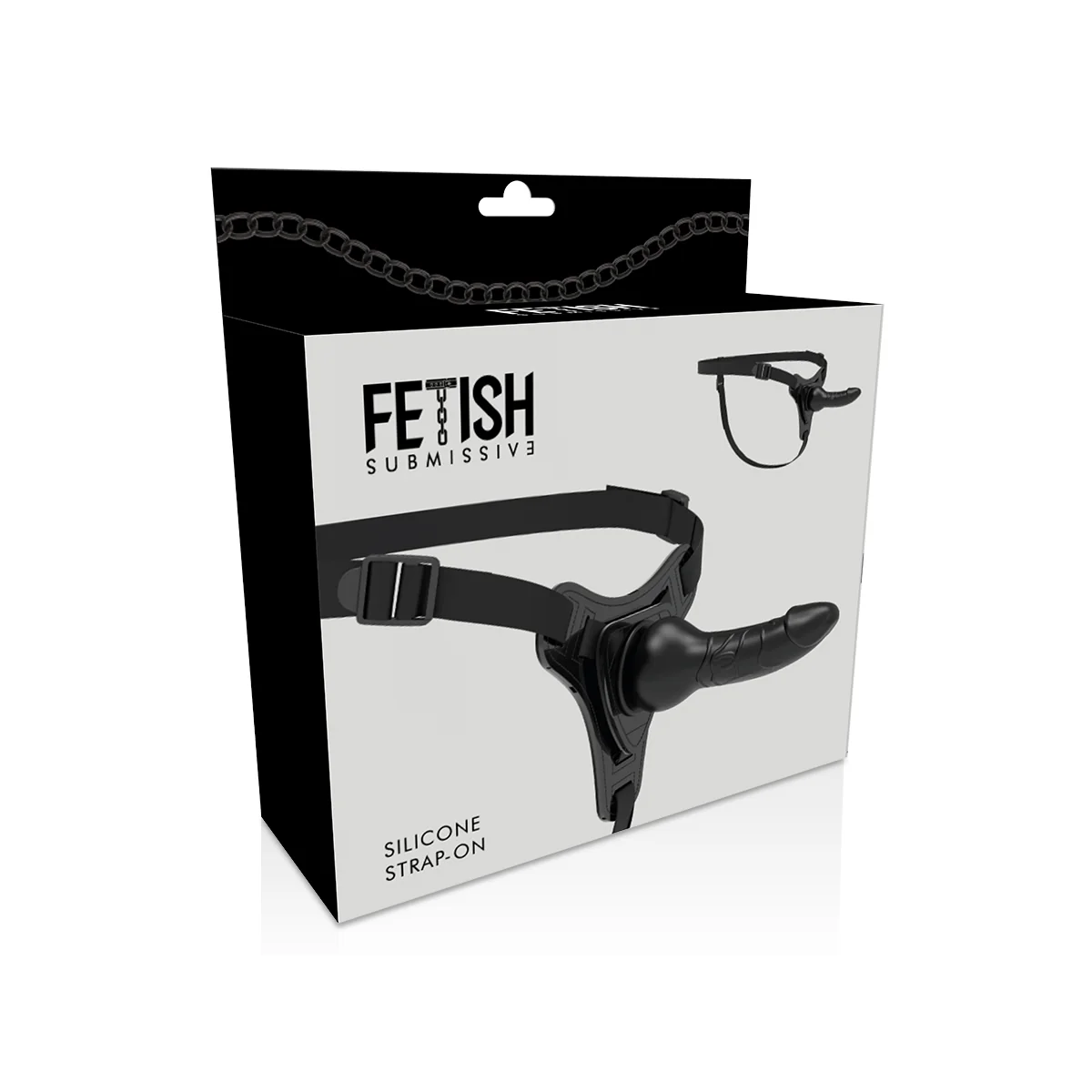 Realistisches Schwarzes Silikon 16 cm von Fetish Submissive Harness kaufen | Fesselliebe