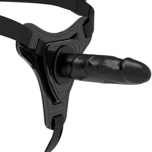 Realistisches Schwarzes Silikon 15 cm von Fetish Submissive Harness kaufen | Fesselliebe