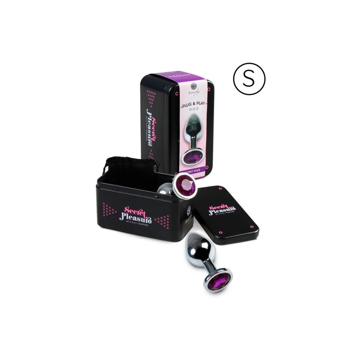 Analplug Lila S von Secretplay Toys kaufen | Fesselliebe