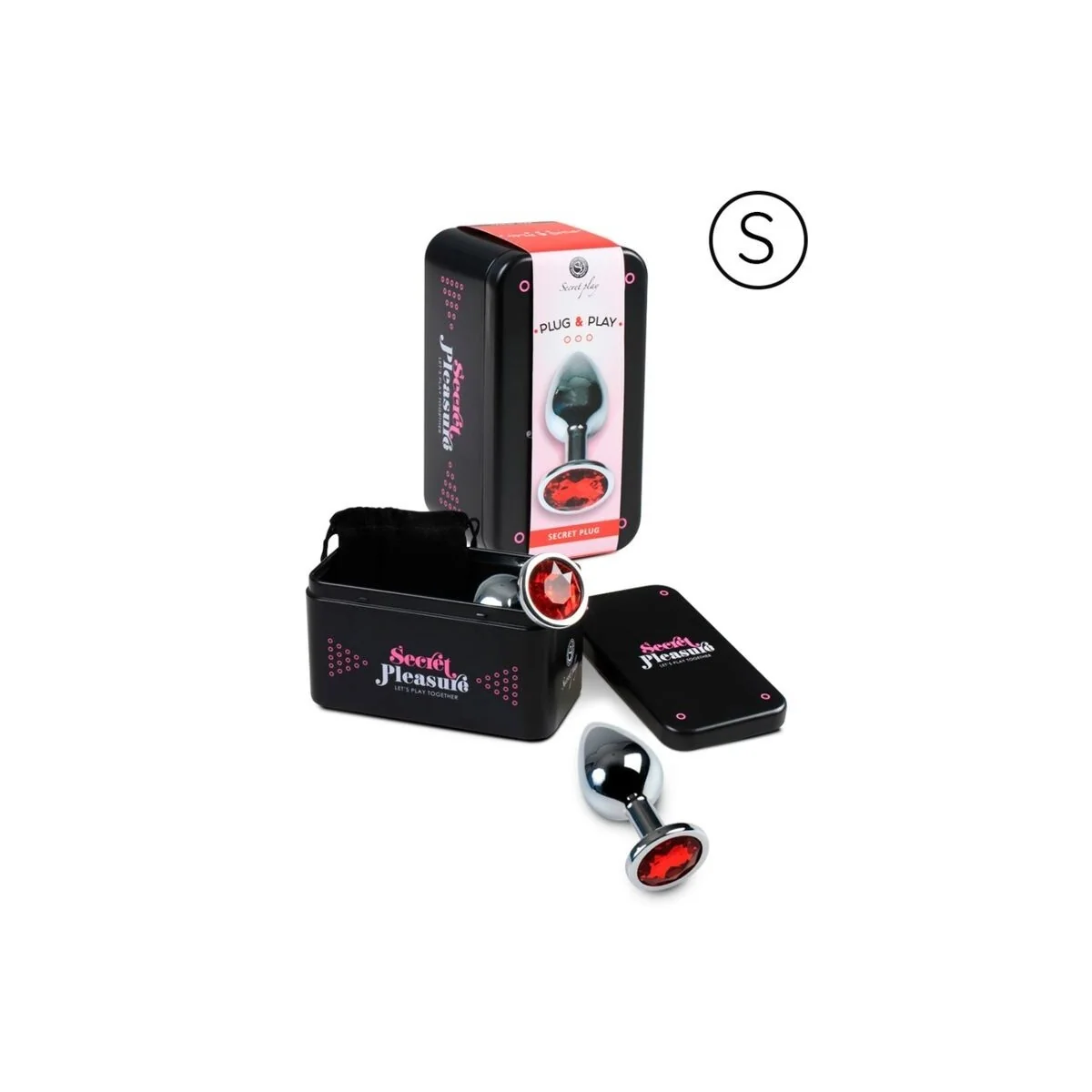 Analplug Rot S von Secretplay Toys kaufen | Fesselliebe