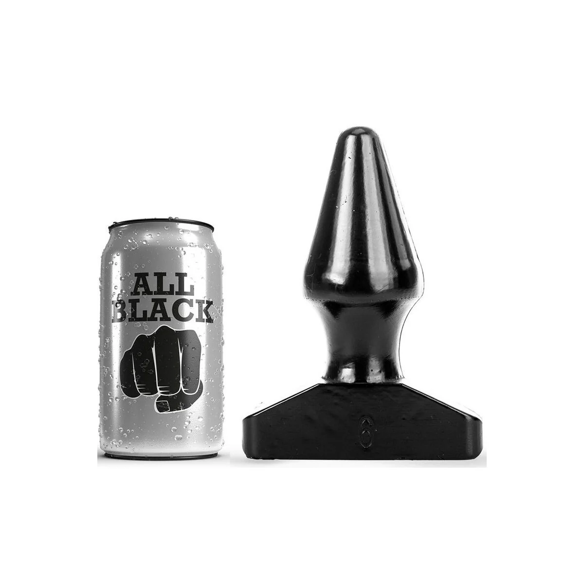 Analstecker 15,5 cm von All Black kaufen | Fesselliebe