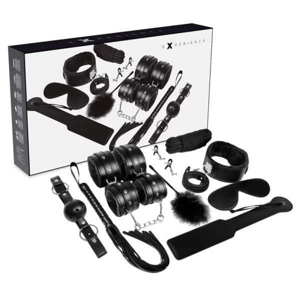 Bdsm-Fetisch-Kit Schwarze Serie von Experience kaufen | Fesselliebe