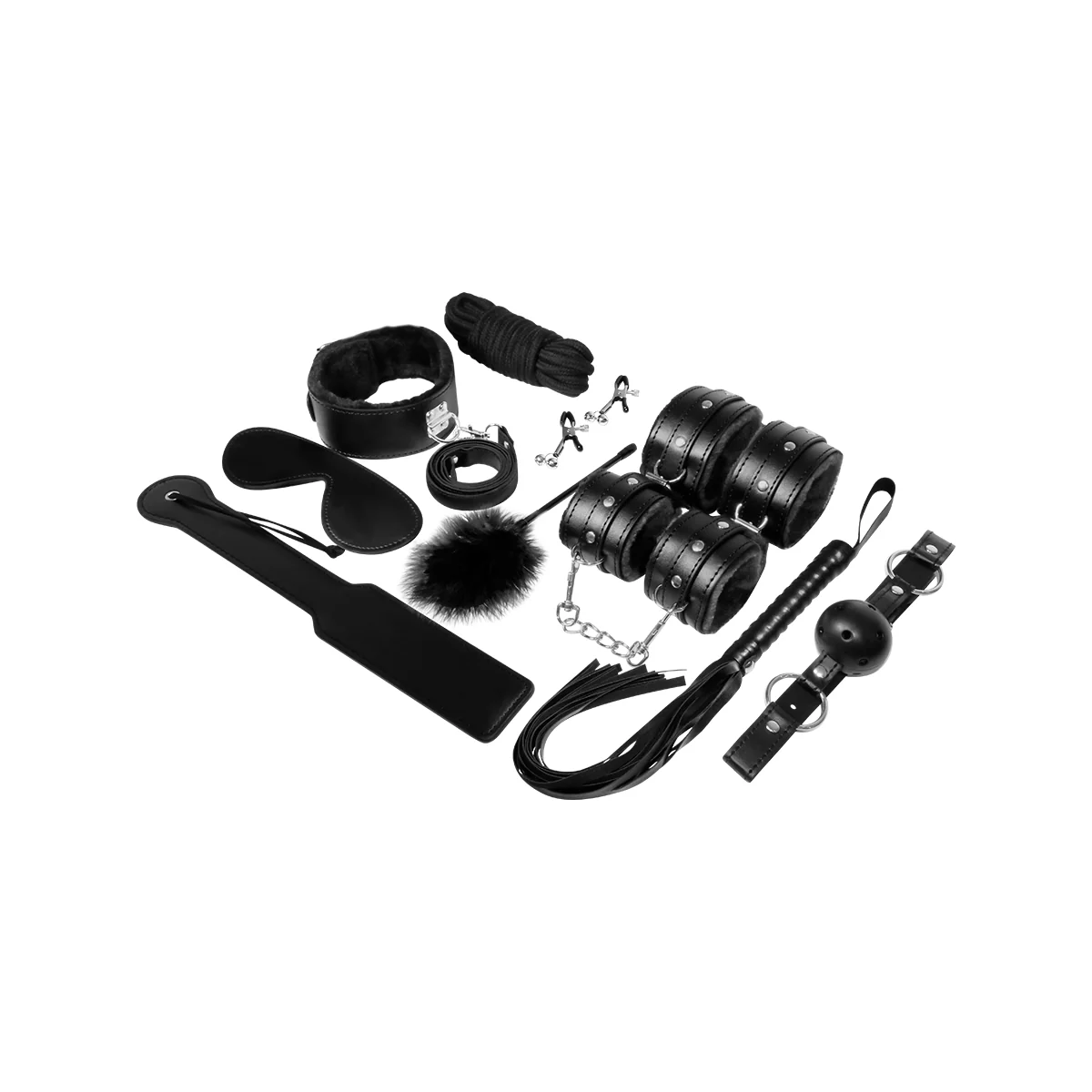Bdsm-Fetisch-Kit Schwarze Serie von Experience kaufen | Fesselliebe