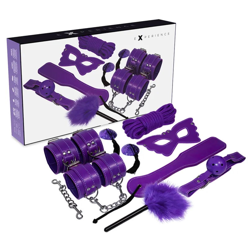 Bdsm-Fetisch-Kit Lila Serie von Experience kaufen | Fesselliebe