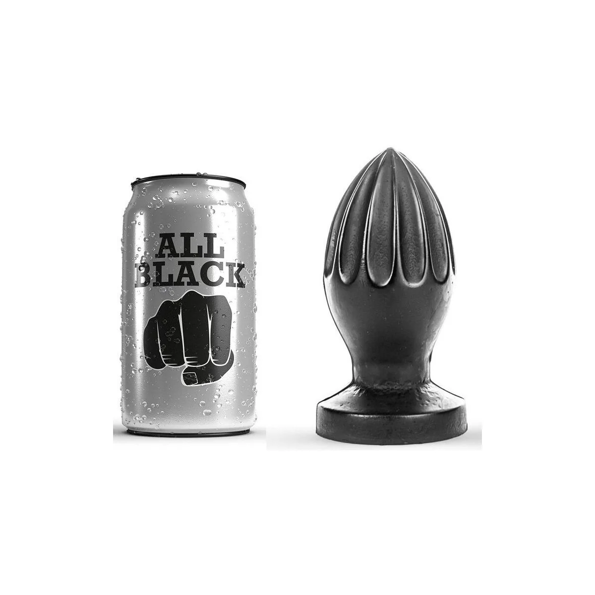 Analstecker 12 cm von All Black kaufen | Fesselliebe