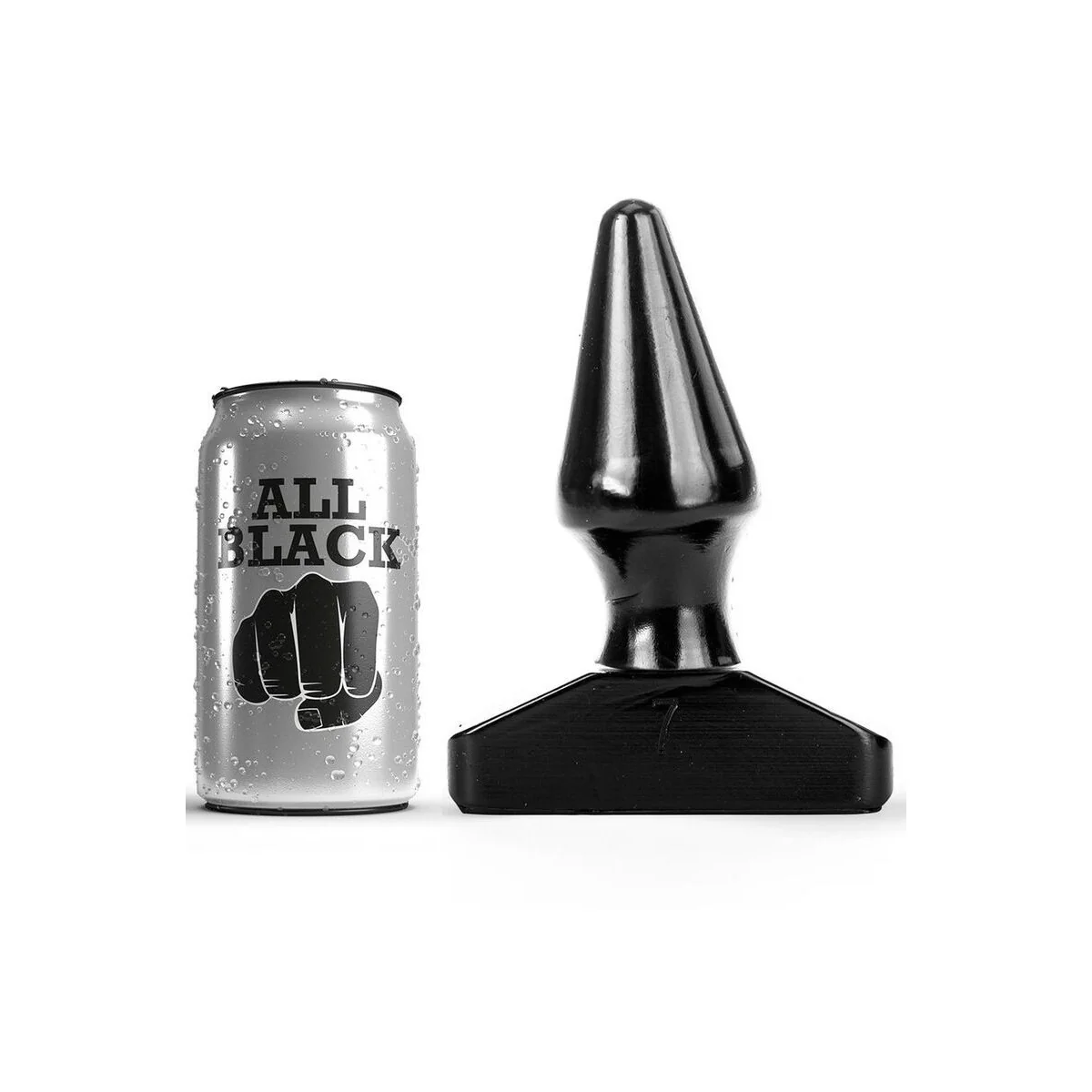 Analstecker 16 cm von All Black kaufen | Fesselliebe