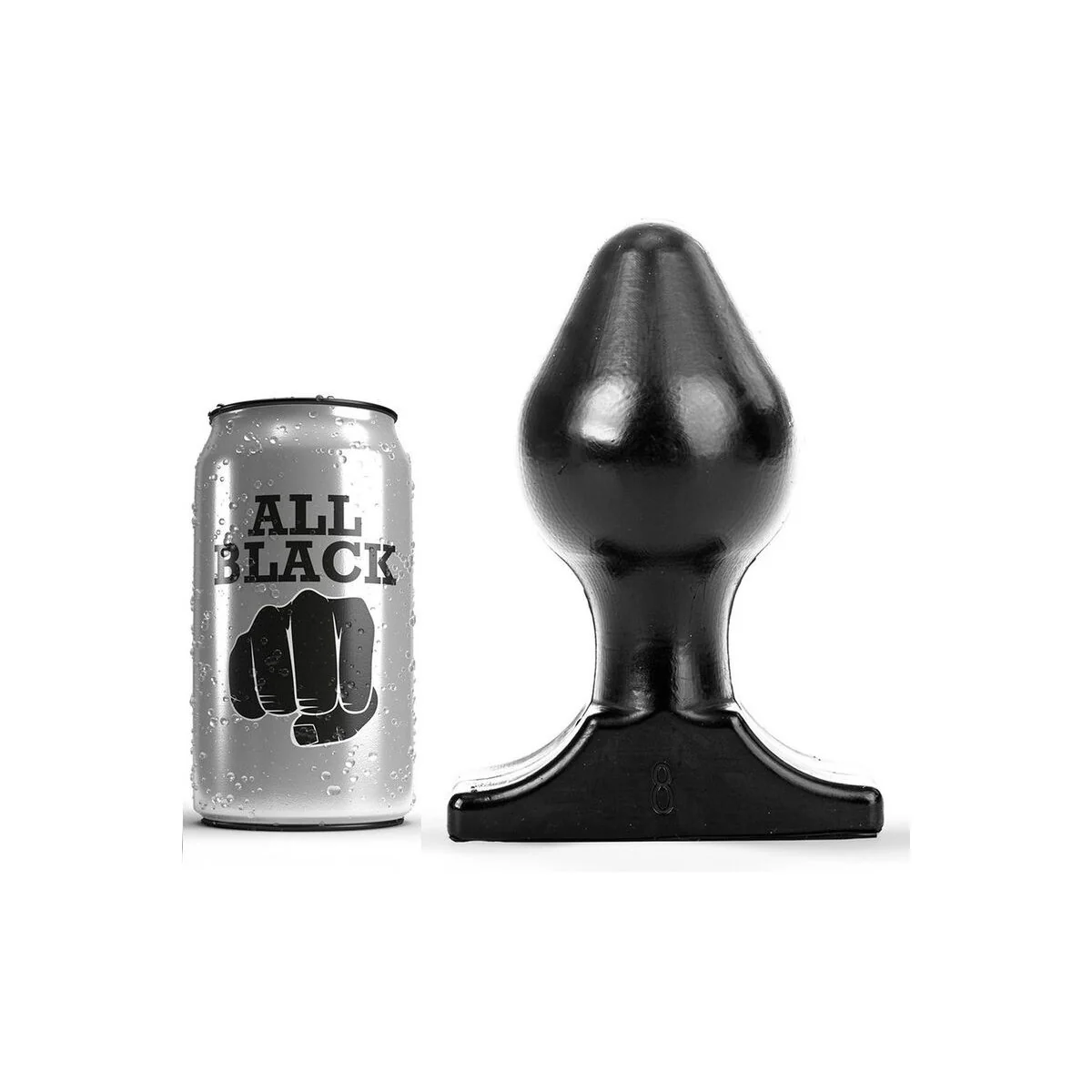 Analplug 16x8 cm von All Black kaufen | Fesselliebe