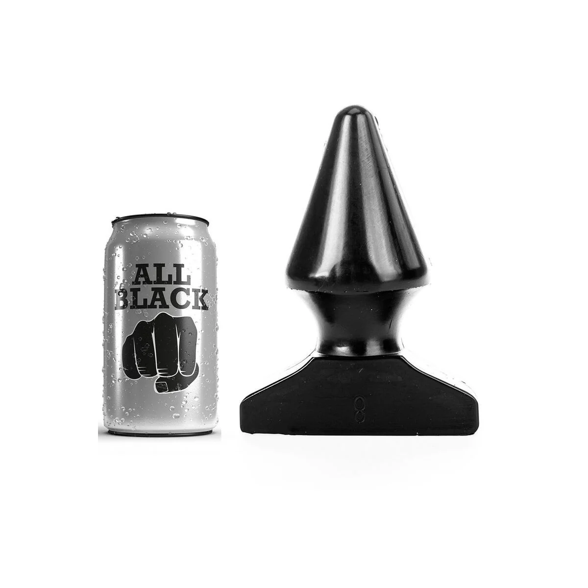 Analplug 17 cm von All Black kaufen | Fesselliebe