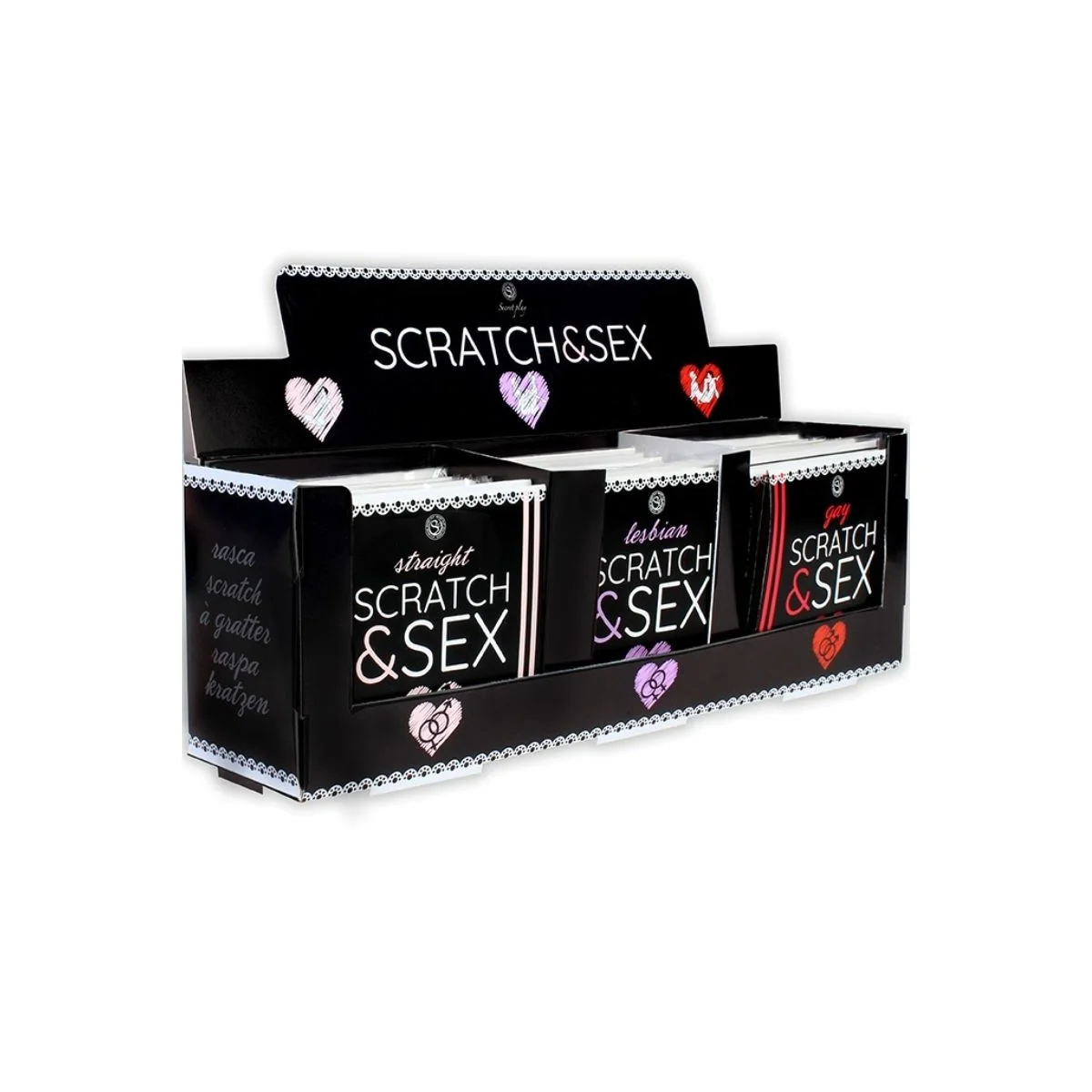 Display + Postures Scratch & Sex (ES/EN/FR/PT/DE) von Secretplay 100% Games kaufen | Fesselliebe