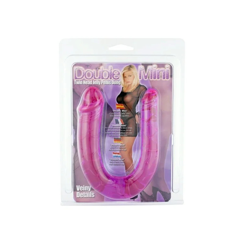 Penis mit Zwei Flexiblen Jelly-Köpfen von Seven Creations kaufen | Fesselliebe