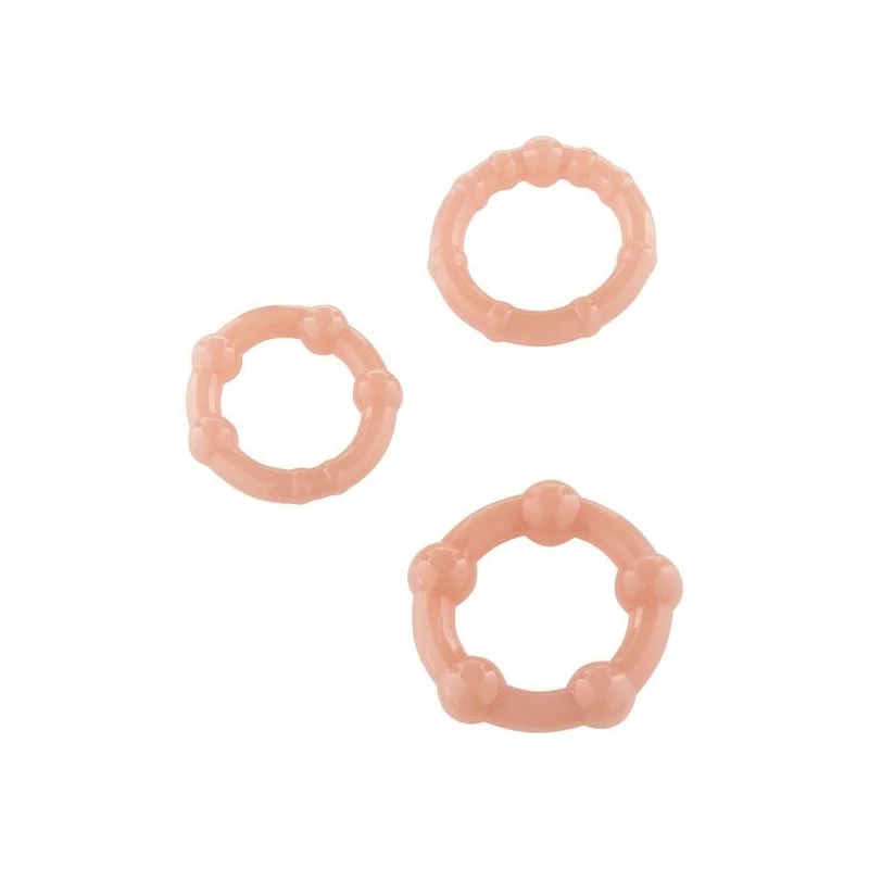 Set aus Drei Skin Penis Ringen von Seven Creations kaufen | Fesselliebe