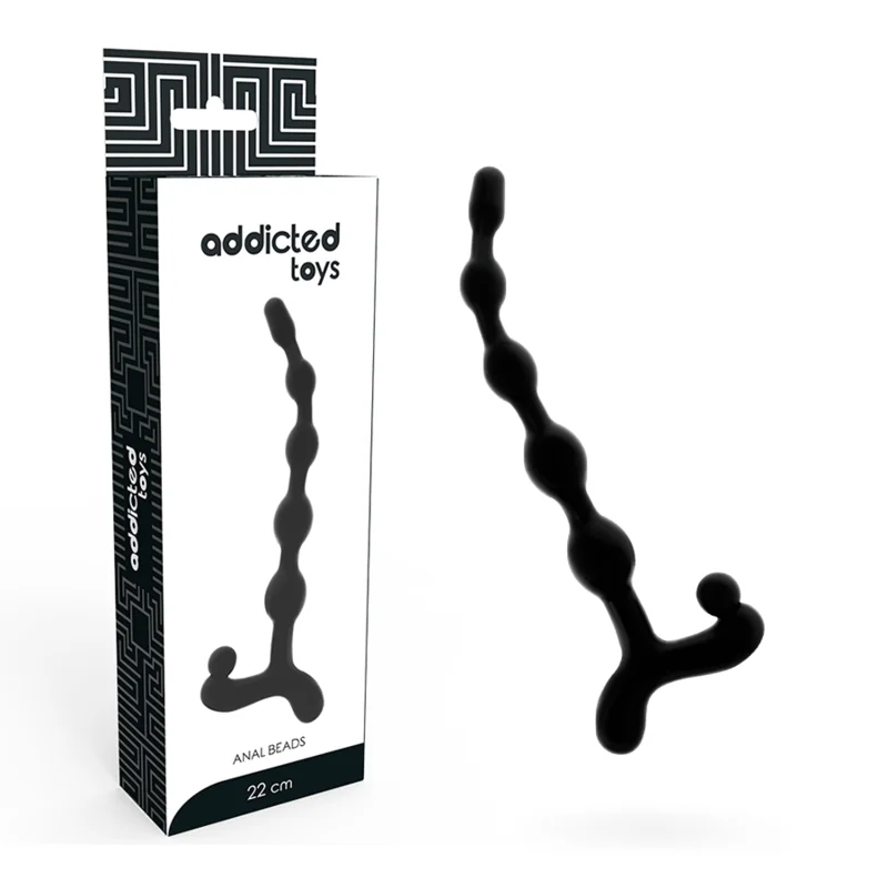 Analkugeln 22 cm Schwarz von Addicted Toys kaufen | Fesselliebe