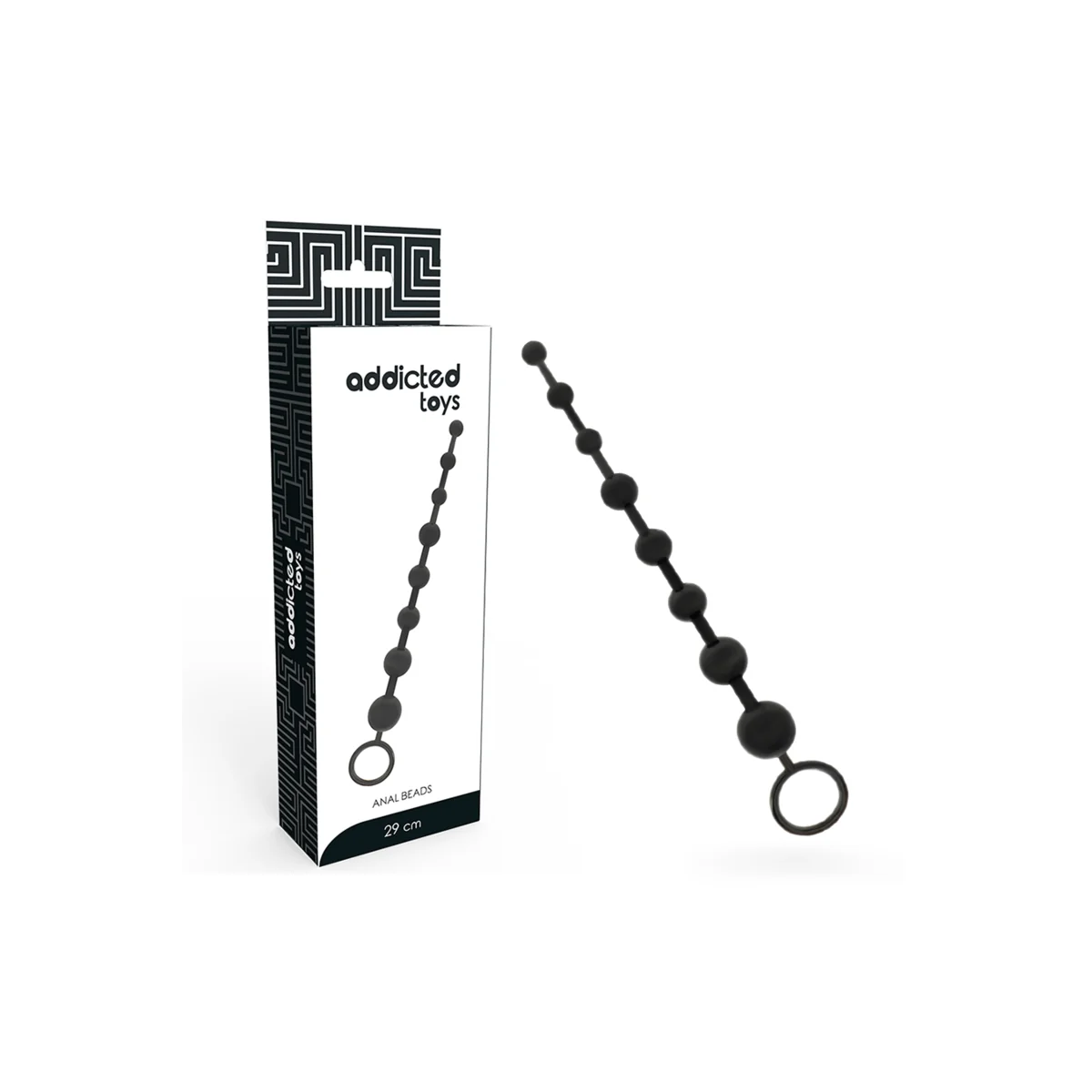 Analperlen 29 cm Schwarz von Addicted Toys kaufen | Fesselliebe