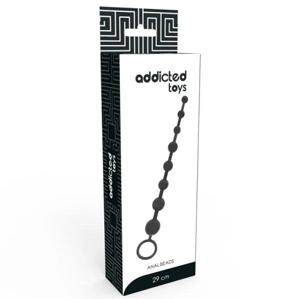 Analperlen 29 cm Schwarz von Addicted Toys kaufen | Fesselliebe