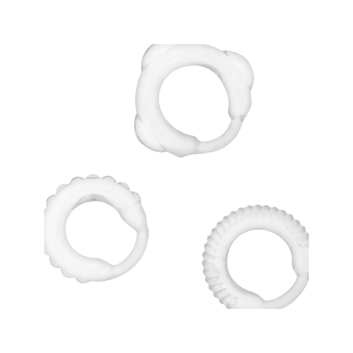 C-Ring-Set Klar von Addicted Toys kaufen | Fesselliebe