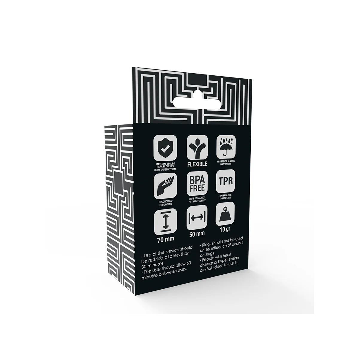 Potenz-C-Ring Penis Schwarz von Addicted Toys kaufen | Fesselliebe