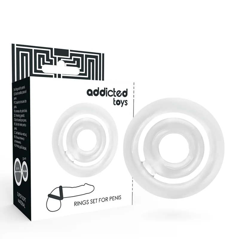 Potenz-C-Ring Penis Klar von Addicted Toys kaufen | Fesselliebe