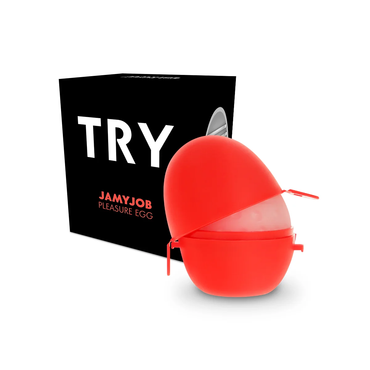 Egg Masturbator Schwarze Version Diskrett von Jamyjob kaufen | Fesselliebe