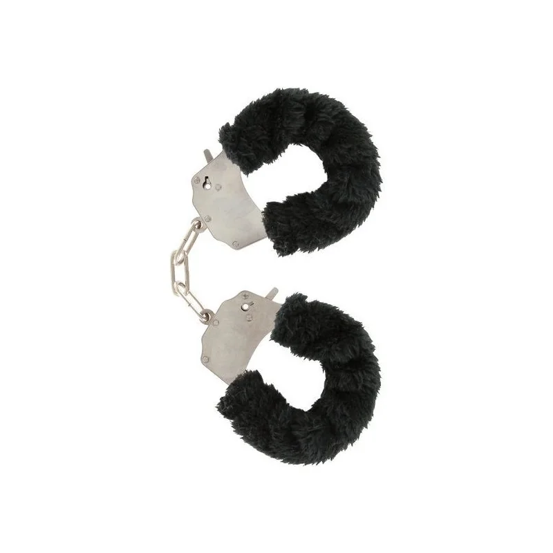 Furry Fun Cuffs Bondage Schwarz von Toyjoy kaufen | Fesselliebe