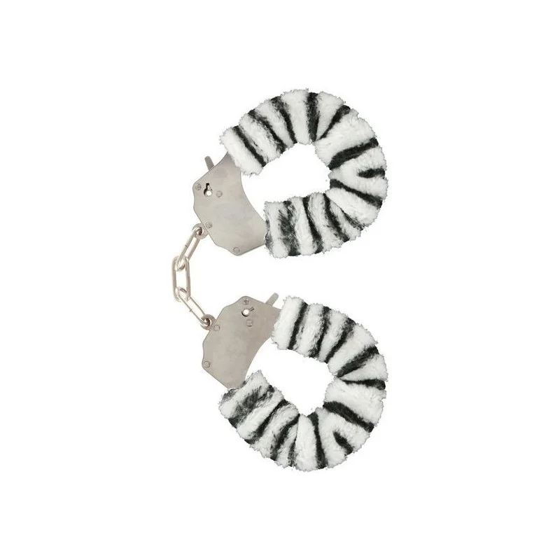 Furry Fun Manschetten Bondage Zebra von Toyjoy kaufen | Fesselliebe