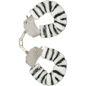 Furry Fun Manschetten Bondage Zebra von Toyjoy kaufen | Fesselliebe