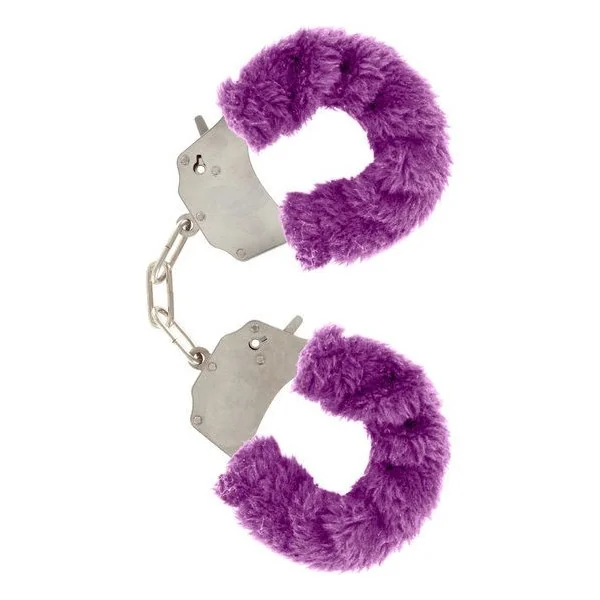 Furry Fun Cuffs Bondage Lila von Toyjoy kaufen | Fesselliebe