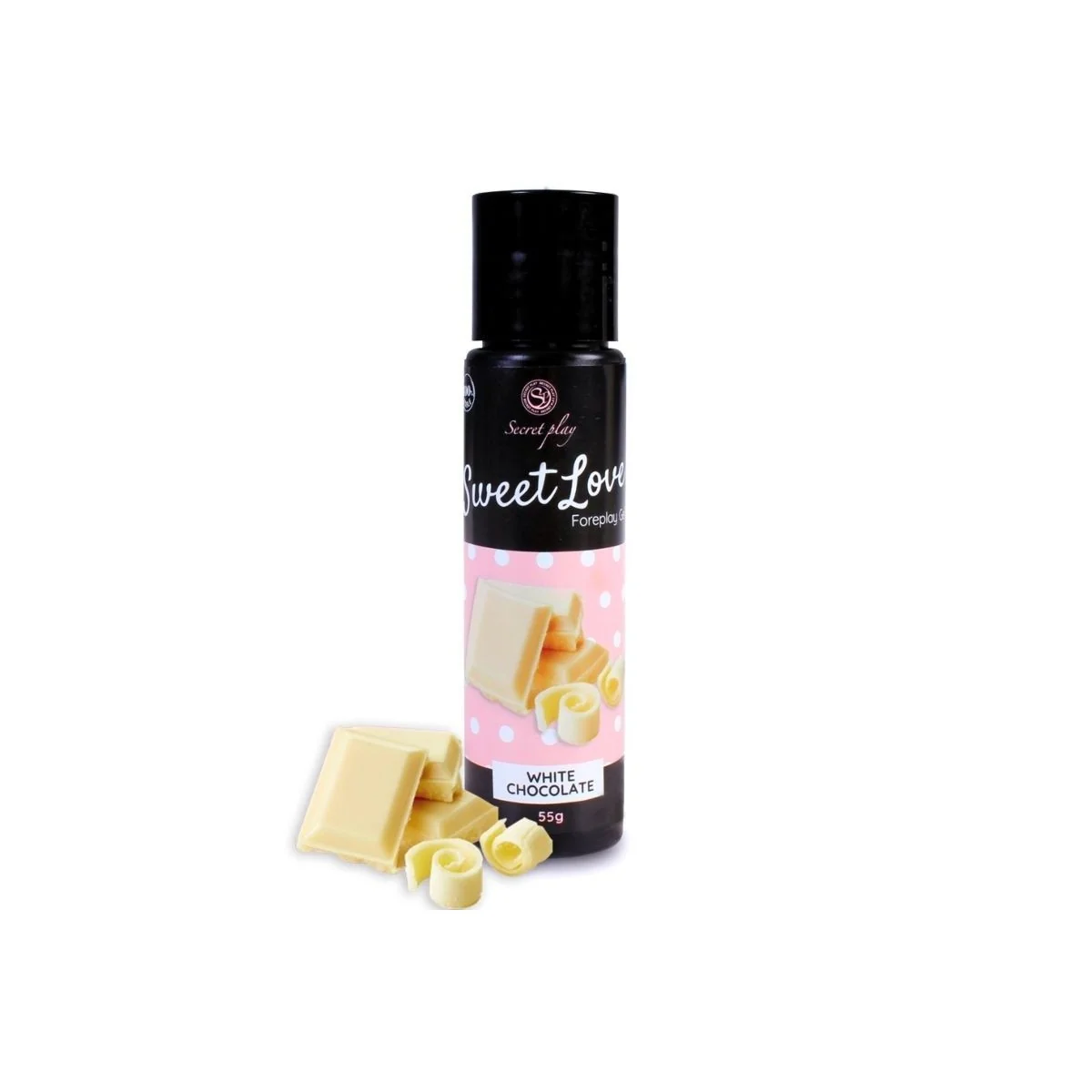 Gel Sweet Love Weisse Schokolade 60 ml von Secretplay Cosmetic kaufen | Fesselliebe