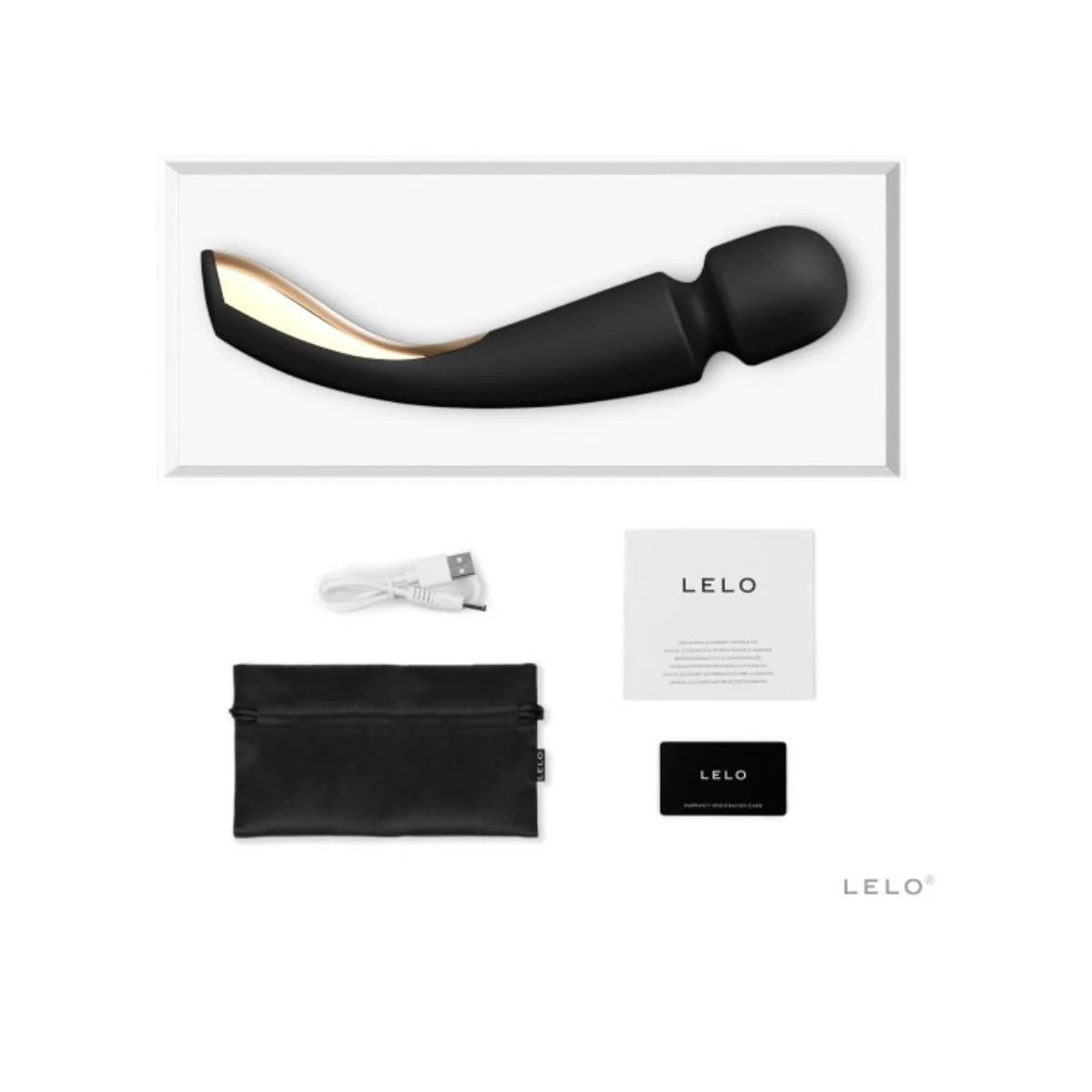 Smart Wand 2 Schwarz von Lelo kaufen | Fesselliebe