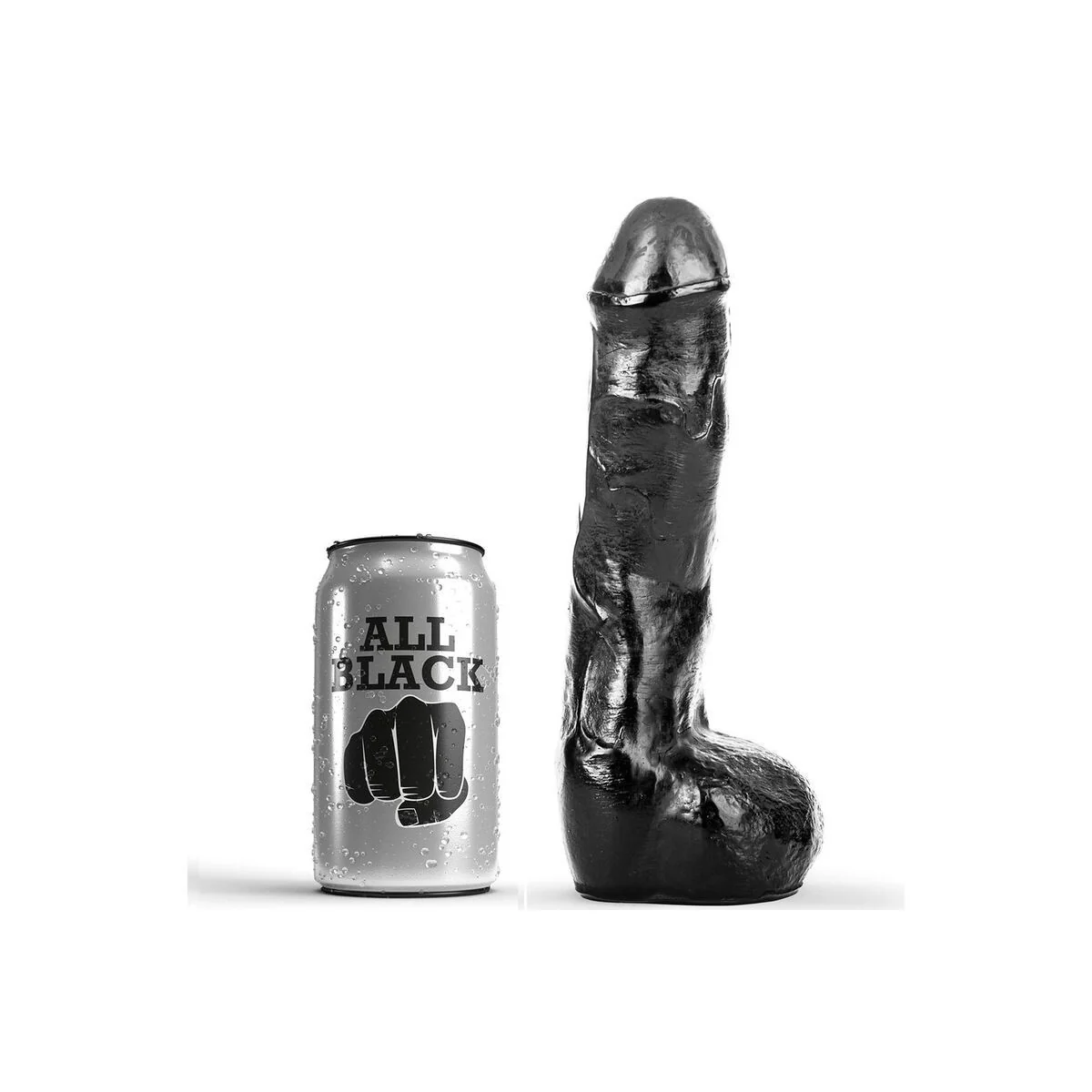 Pene realistischer Anal 20 cm von All Black kaufen | Fesselliebe