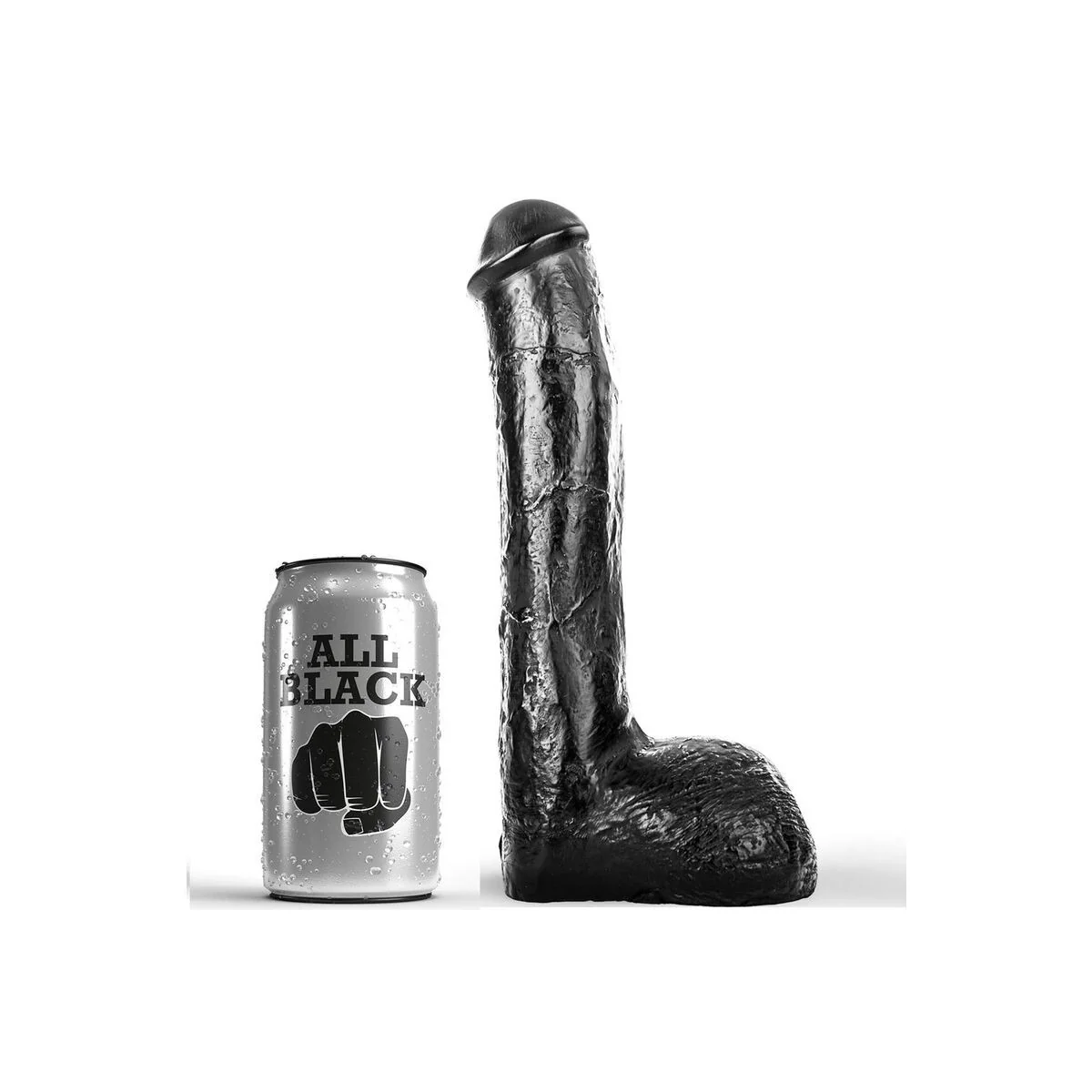 Pene realistischer Anal 23 cm von All Black kaufen | Fesselliebe