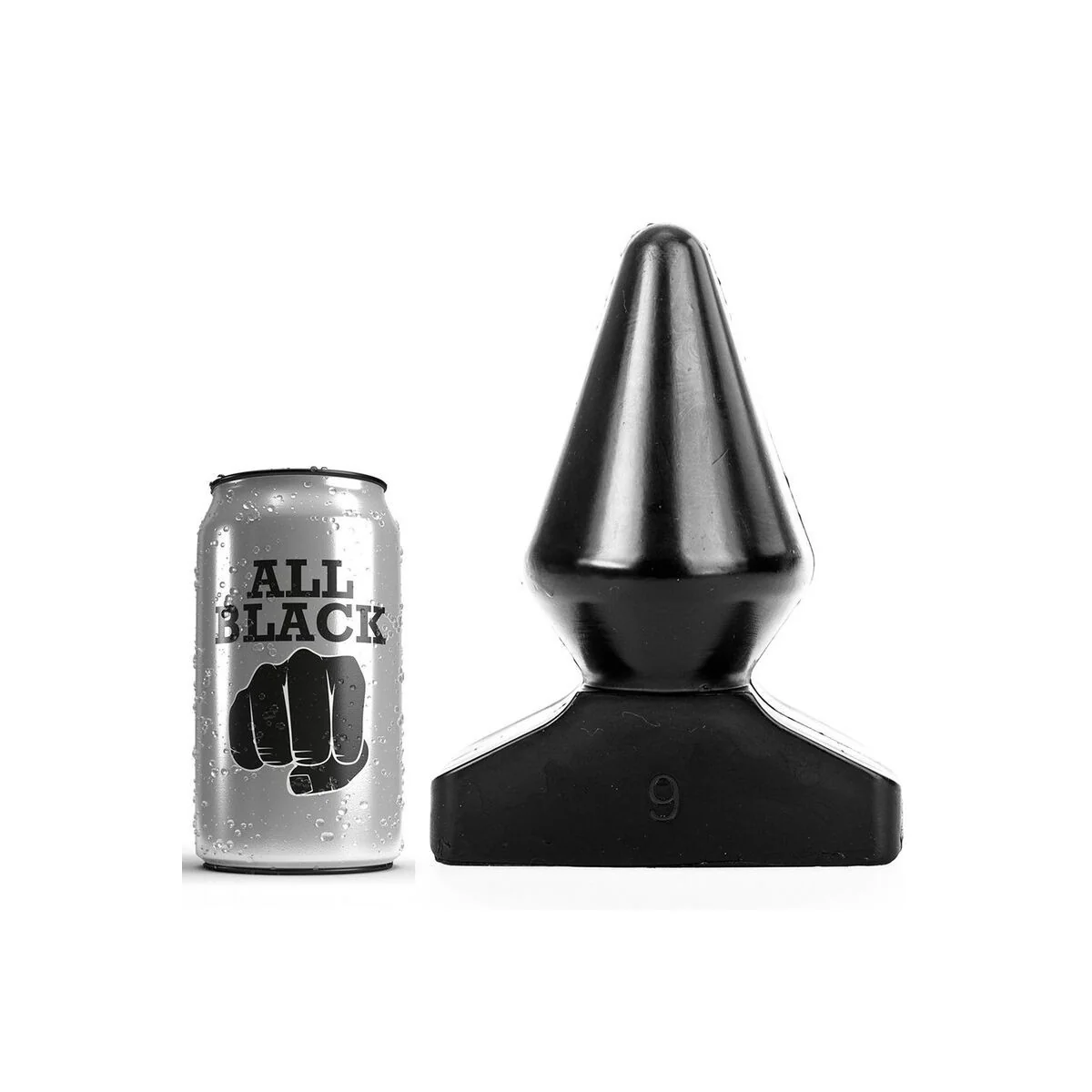 Analplug 18,5 cm von All Black kaufen | Fesselliebe