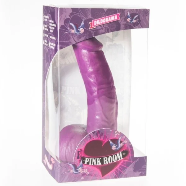 Connor realistischer Dildo Lila 16 cm von Pink Room kaufen | Fesselliebe