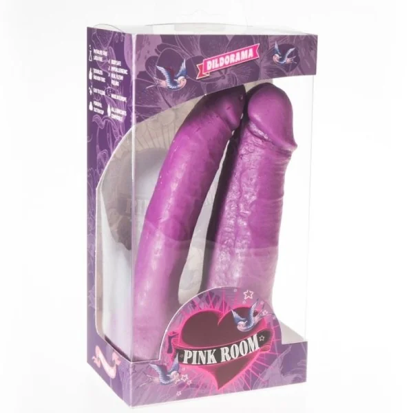 Arthus realistischer Dildo Lila 17cm/15,5cm von Pink Room kaufen | Fesselliebe